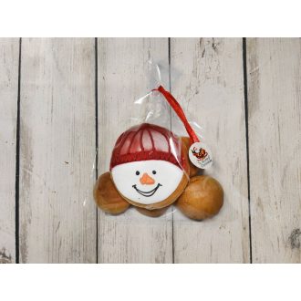 Mézeskalács hóember figura csomag (puszedlivel)