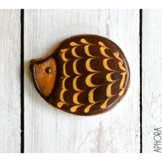 Mézeskalács süni (sötétbarna)
